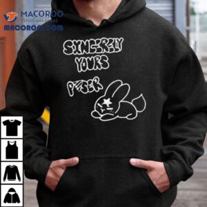 Sincerely Yours Poser Bunny Shirt 2 Sincerely Yours Poser Bunny Tshirt