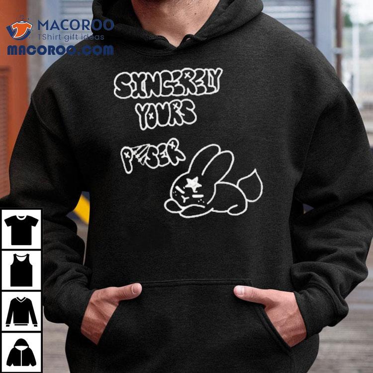 Sincerely Yours Poser Bunny Shirt Sincerely Yours Poser Bunny Shirt