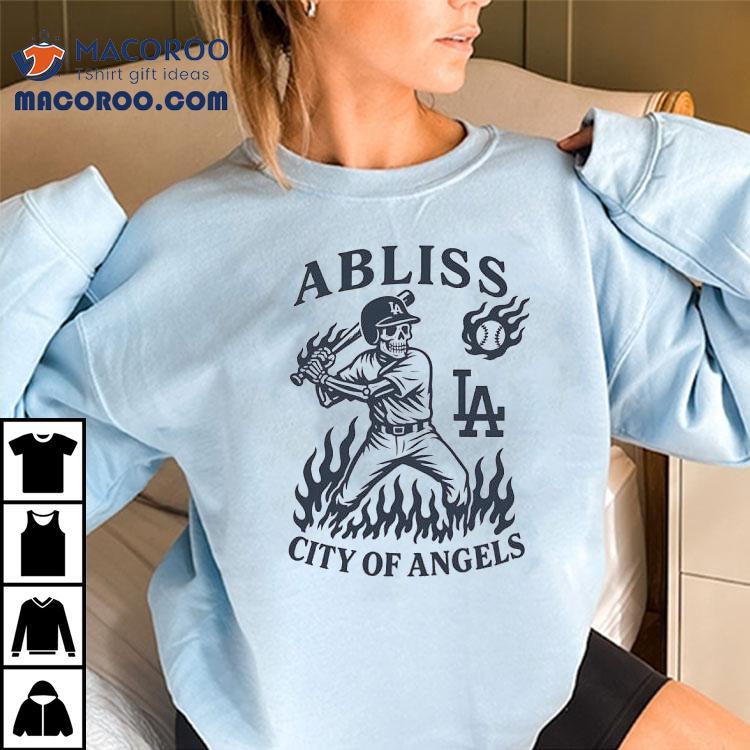 Skeleton Los Angeles Dodgers City Of Angels Shirt Skeleton Los Angeles Dodgers City Of Angels Shirt