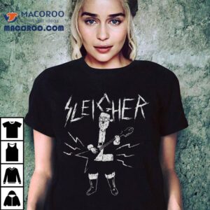 Sleigher Band Parody Christmas Tshirt