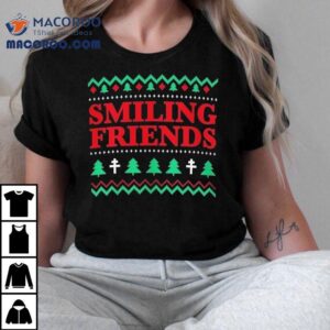 Smiling Friends Ugly Christmas Shirt