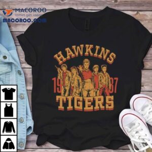 Stranger Things Hoodie Hawkins Tigers Tshirt