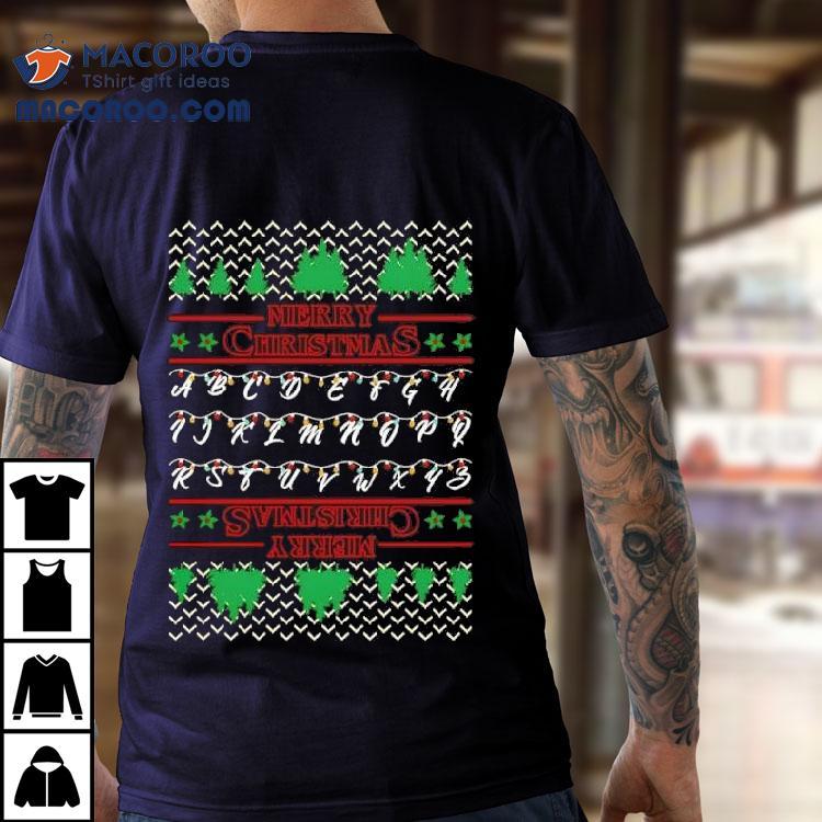 Stranger Things Upsdie Down Christmas Shirt Stranger Things Upsdie Down Christmas Shirt