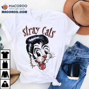 Stray Cats Airbrush Ca Tshirt