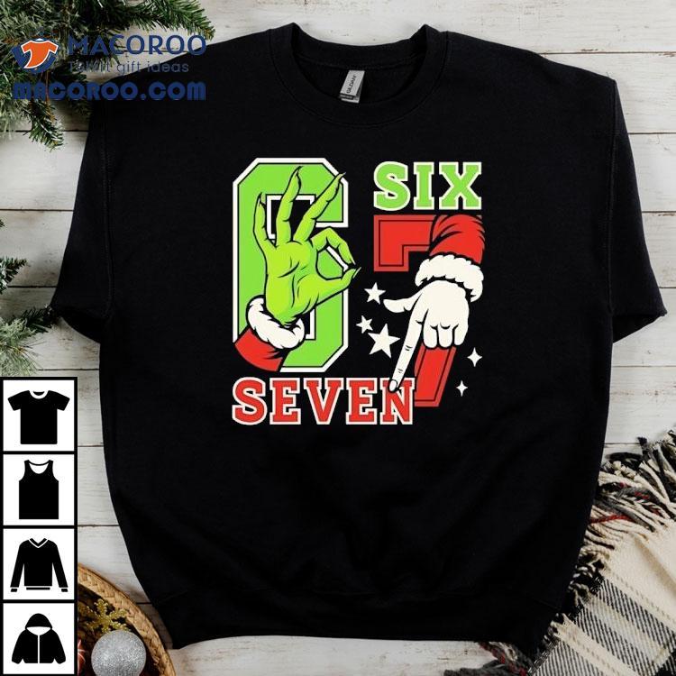 The Grinch X Santa Claus 67 Six Seven Christmas Shirt The Grinch X Santa Claus 67 Six Seven Christmas Shirt