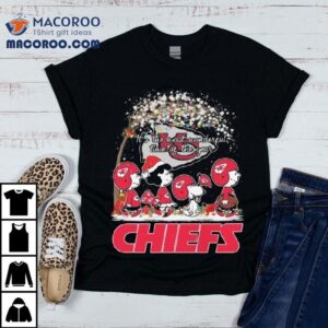The Peanuts Walking X Kansas City Chiefs It's The Most Wonderful Time Of The Year Christmas 2025 Shirt 2 The Peanuts Walking X Kansas City Chiefs It S The Most Wonderful Time Of The Year Christmas Tshirt