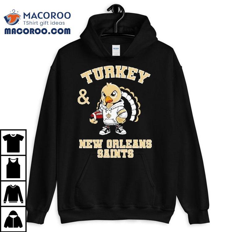 Turkey New Orleans Saints Thanksgiving Shirt Turkey New Orleans Saints Thanksgiving Shirt