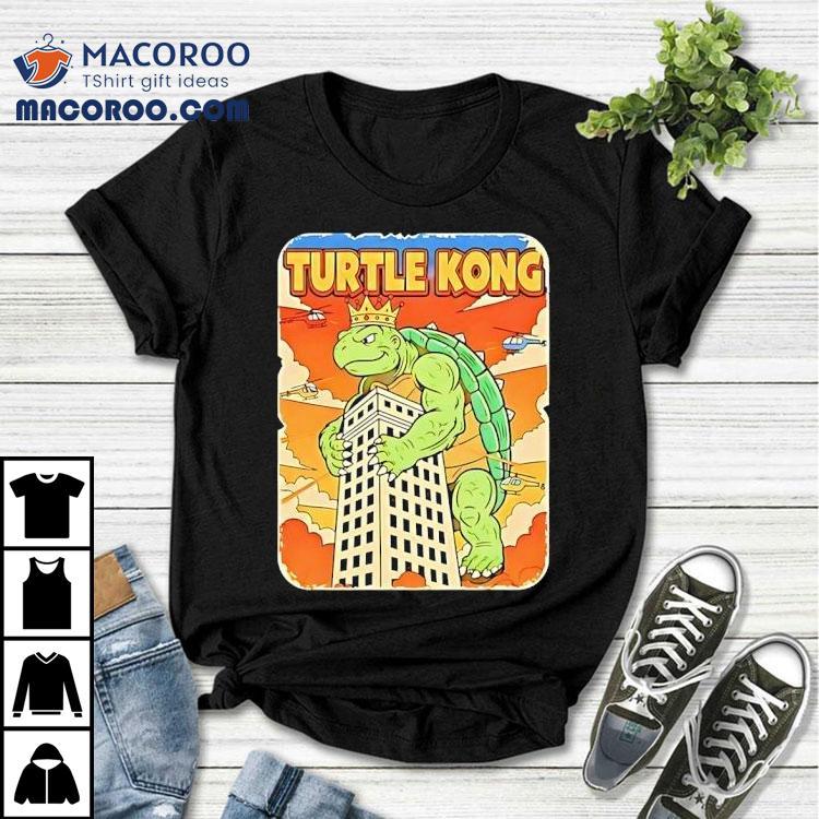 Turtle Kong Kaiju Parody Funnt Shirt Turtle Kong Kaiju Parody Funnt Shirt