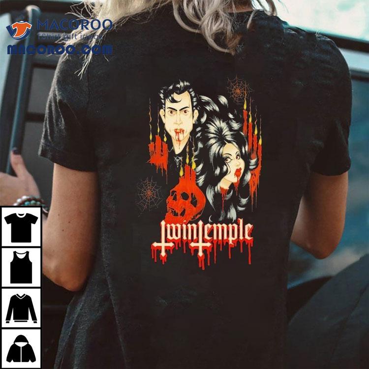 Twin Temple Animated Black Mass Shirt Twin Temple Animated Black Mass Shirt