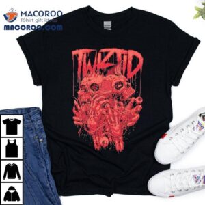 Twiztid Skeletons Bloody Dripping Skull Tshirt
