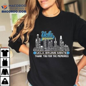Ucla Bruins Men's Thank You For The Memories Skyline City Shirt 2 Ucla Bruins Men S Thank You For The Memories Skyline City Tshirt