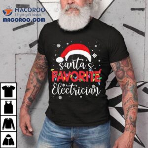 Ugly Christmas Santas Favorite Electrician Shirt 2 Ugly Christmas Santas Favorite Electrician Tshirt