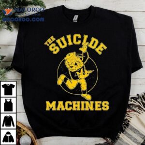 University Of Michigan The Suicide Machines Tshirt