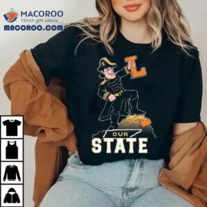 Vanderbilt Commodores Our State Tn Masco Tshirt