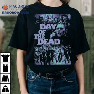 Vintage Zombies Collage Day Of The Dead Tshirt