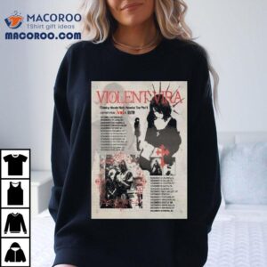 Violent Vira Chasing Ghosts North America Tour Part Ii Tshirt