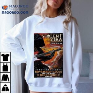 Violent Vira November The Bluestone In Columbus Oh Guitar Tshirt
