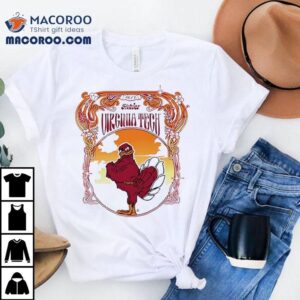 Virginia Tech Hokies Mascot Vintage Tshirt