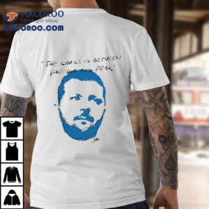 Volodymyr Zelensky The Choice Is Between Freedom And Fear Ukraine Face Tshirt