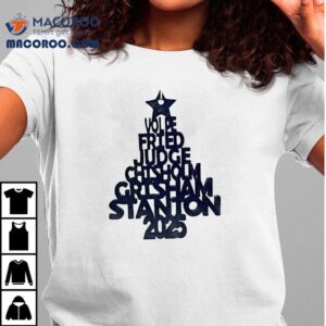 Volpe Judge Chisholm Grisham Stanton New York Yankees Christmas Tree Tshirt