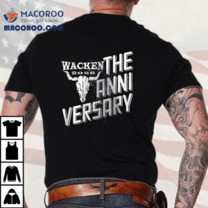 Wacken The Anniversary Angry Cow Tshirt