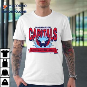 Washington Capitals National Hockey League Logo Established Tshirt