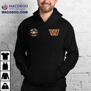 Washington Commanders Never Underestimate A Commanders Fan With A Dd Logo Tshirt