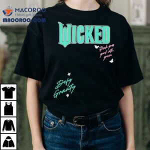 Wicked Pink Goes Good With Green Tshirt