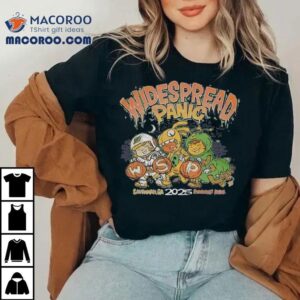 Widespread Panic Savannah Georgia At Enmarket Arena On October And November Funny Halloween Tshirt