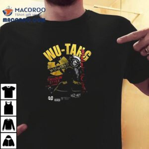 Wu Tang Clan The Final Chamber Goes Tour Shaolin Style Protect Ya Neck Tshirt