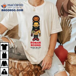 Wwe Roman Reigns Baby Milo A Bathing Ape Tshirt