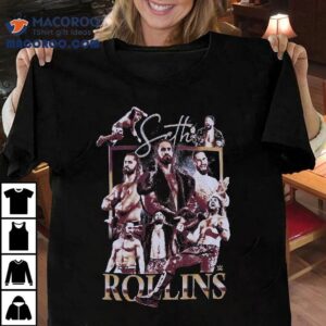 Wwe Seth Rollins Collage Tshirt