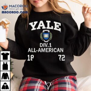 Yale Div.1 All American 1872 Logo Shirt 2 Yale Div All American Logo Tshirt