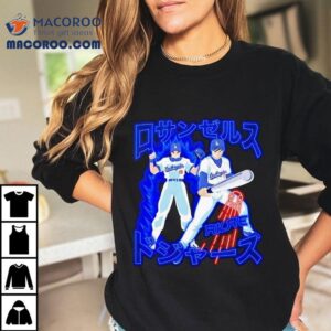 Yoshinobu Yamamoto And Shohei Ohtani Japan To Los Angeles Dodgers Tshirt