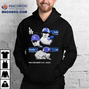Yoshinobu Yamamoto Shohei Ohtani And Roki Sasaki Los Angeles Dodgers World Series Champions Historic Performances Tshirt