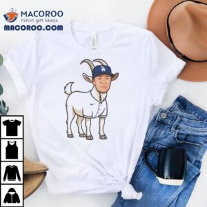 Yoshinobu Yamamoto The Goat Los Angeles Dodgers Tshirt