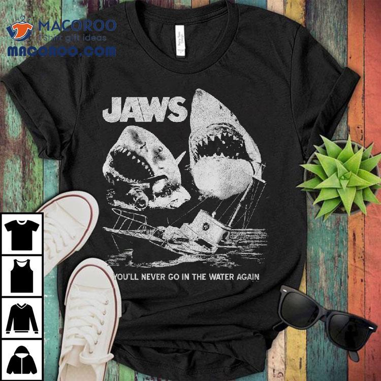 You’ll Never Go In The Water Again Collage Jaws T-shirt You’ll Never Go In The Water Again Collage Jaws T-shirt