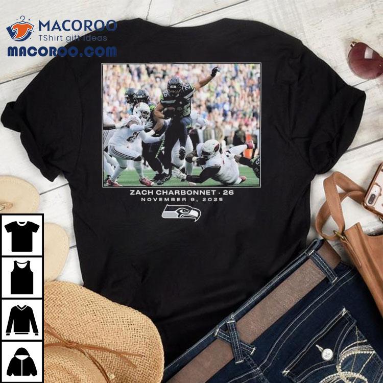 Zach Charbonnet Seattle Seahawks Nfl Flash Features Week 10 Shirt Zach Charbonnet Seattle Seahawks Nfl Flash Features Week 10 Shirt