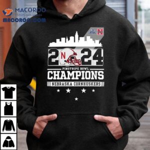 Pinstripe Bowl Champions Nebraska Cornhuskers Tshirt