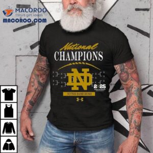 National Champions Notre Dame Fighting Irish Football Special Edition Tshirt