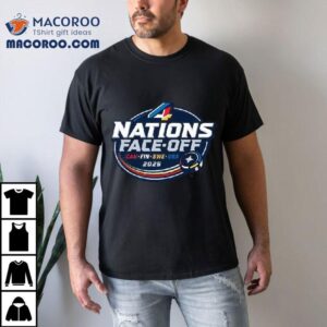 Nations Face Off Can Fin Swe Usa Tshirt
