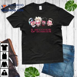 Seconds Of Summer Everyone S A Star Tour Caricature Tshirt