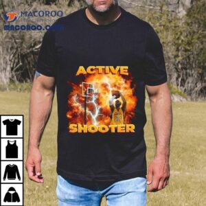 Active Shooter Kobe Bryant Los Angeles Basketball Tshirt