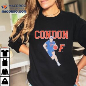 Alex Condon Florida Gators Basketball Name Pose Tshirt