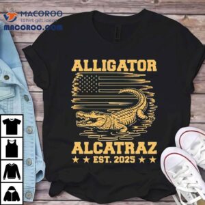 Alligator Alcatraz Est Tshirt