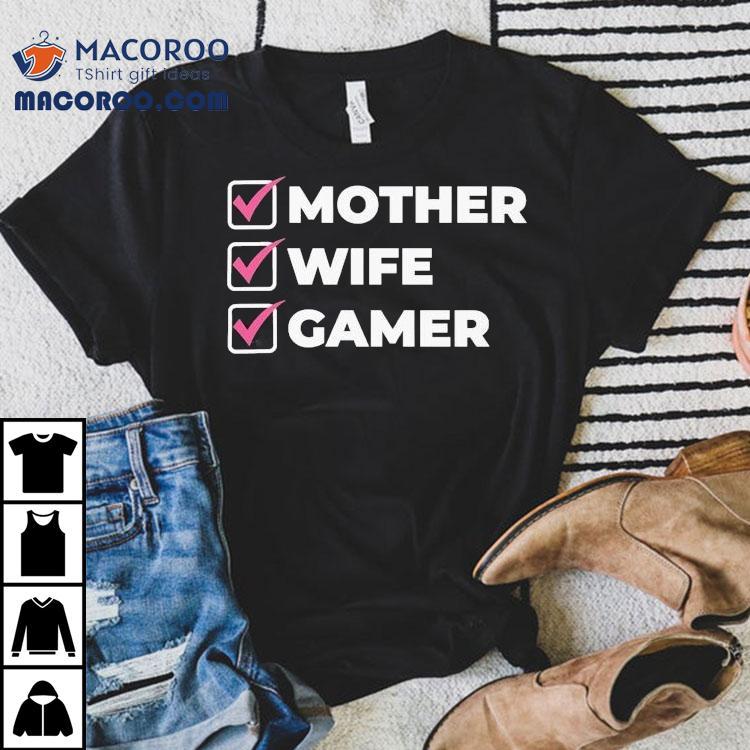 Amandadgr Mother Wife Gamer Shirt Amandadgr Mother Wife Gamer Shirt