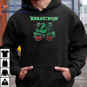 Anaheim Ducks Trick Or Treat Glow In The Dark Halloween Mode Shirt 3 Anaheim Ducks Trick Or Treat Glow In The Dark Halloween Mode Tshirt