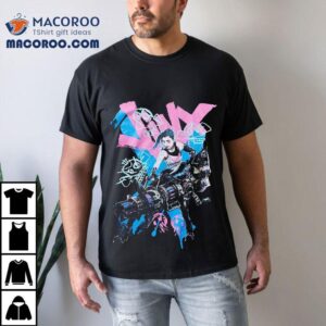 Arcane Jinx Graffiti Jumbo Graphic Tshirt