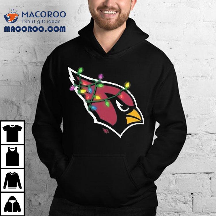 Arizona Cardinals Primary Logo Holiday Lights 2025 Shirt Arizona Cardinals Primary Logo Holiday Lights 2025 Shirt