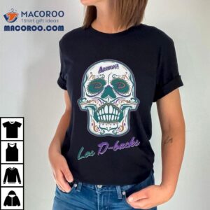 Arizona Diamondbacks Mitchell Ness Sugar Skull Boxy Tshirt